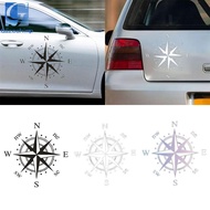 [Gazechimp] Auto Sticker , Simple Installation, Car Compass Pattern Sticker Compass Sticker for Car 
