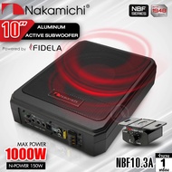 NAKAMICHI NBF10.3A 1000W (150W RMS) Subwoower BASSBOX SUBBOX 10นิ้ว ซับบ๊อก ลำโพงซับวูฟเฟอร์ เครื่องเสียงรถยนต์ ดอกซับ10นิ้ว audioadvance