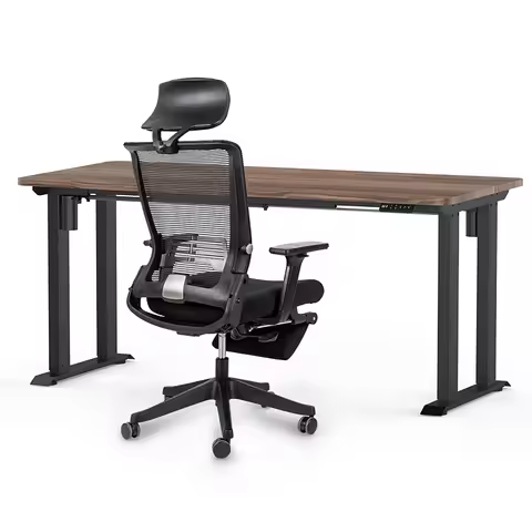 Smart 4 Legs Standing Desk Ergonomic Electric Desk Lift Height Adjustable Sit and Stand Table Frame