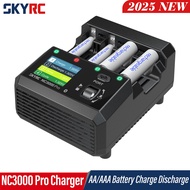 NEW SkyRC NC3000 Pro NiMH NiCd Battery Charger PD/QC AA/AAA Smart Battery Charger 4-slot LED Screen 
