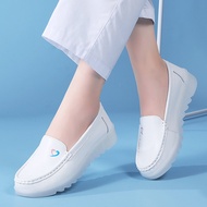 New nurse shoes white flat shoes