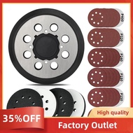 Hook Loop Orbital Sander Replacement Metal Pad 5 Inch 8 Holes for  DWE6423 6423K DWE6421 6421K DCW21