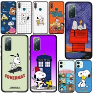 Casing Samsung Galaxy J2 J5 J7 Prime Pro J730 Core J7Prime Phone Cover C-MA28 Cartoon Snoopy Dog Anime Soft Silicone Case Black Fashion