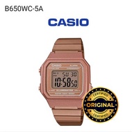 Official Warranty Casio B650WC-5A Unisex Ladies Watches Digital Sport Watch B650WC-5ADF B650WC B650 Jam Tangan Wanita