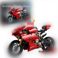 ⚡จัดส่งตลอด 24 ชั่วโมง ⚡Compatible LEGO Technic Toy Building Blocks Ducati 42107（ 646+PCS）