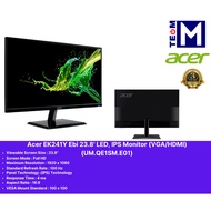 Acer EK241Y Ebi 23.8' LED, IPS Monitor (VGA/HDMI) (UM.QE1SM.E01)