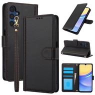XICCI Leather Flip Cover for Samsung A06 4G/A16 5G/A16 4G/A36 5G Business Magnetic Shockproof Wallet