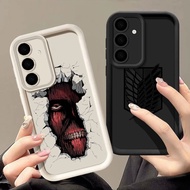 Japanese Anime Allen Attack On Titan Phone Case for Samsung Galaxy S24 S22 Ultra S21 Plus S20 S23 FE