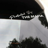 Car Cutting Stickers Car Body Glass Stickers The Mafia Car Exterior Accessories