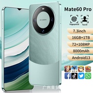 [Low Price Ready Stock] 5G HD 7.3 Inch Camera Video Viewing/Large Memory 16GB+1TB/ANDROID13/mate60Pr