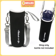 Neoprene Water Bottle Holder Carrier Bag Bottle Sling Bag Long Strap