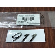 Porsche's 911 LOGO - letter 911, 911 Porsche stamp