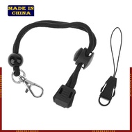 HIk Camera Anti-lost EDC Outdoor Tool Black Paracord Accessories Phone Lanyard