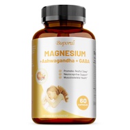 Ashwagandha Chamomile Magnesium GABA Supports Bones Immune System Heart Health Mineral Supplement He