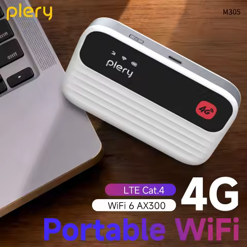 PLERY 4G WiFi Router Nano SIM Card Portable Wireless LTE Router Modem WIFI6 Wifi Sim Card Pocket Hot