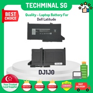 TECHMINAL - DJ1J0 Battery Replacement for Dell Latitude 12 7000 7280 7480 Series PGFX4 ONFOH Battery