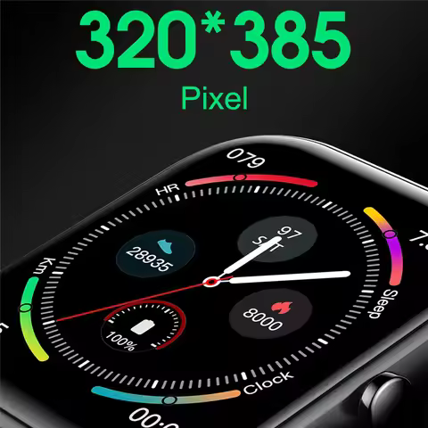 L18 Smart Watch for Men With ECG, Heart Rate & Body Temp Monitor, 2026 Promotion, IP68 Waterproof, U