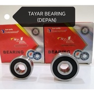 RC80 / RC100 TAYAR BEARING SET DEPAN(6200~1pc/6300~1pc) BEARING TAYAR RC80 / RC100