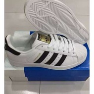 adidas SUPERSTAR 金標 貝殼頭 小松 Emma 著用 休閒運動鞋 愛迪達 C77124 (23~31cm) Ame Tokyo Brand 日本空運 免運