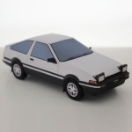 DIY Papercraft Toyota AE86 Trueno Car