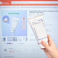 Innisfree Bija Facial Foam Cleanser 150g | Daily Skincare Face Wash
