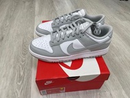 Nike 全新 正品 灰白 dunk low 10號 黑白熊貓