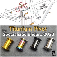 Titanium Specialized Enduro 2020 ++ Pivot Nut | Upper Link Female Axle | Upper Link Male Bolt