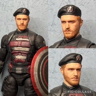 [1/12] US Agent 頭雕 John Walker Marvel Legends Shf Mafex Mezco
