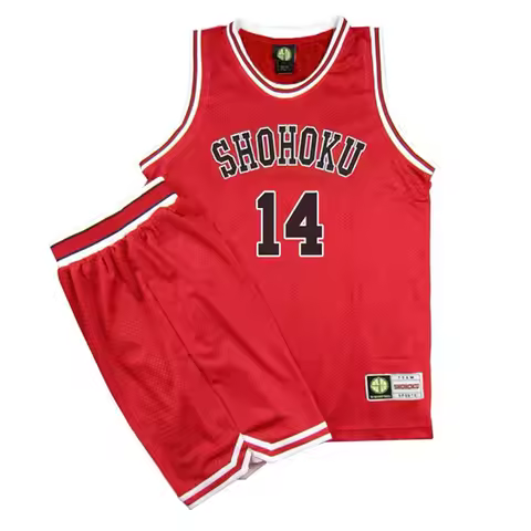 Mitsui Anime Shohoku School Basketball Team Jersey Sets Sports Hanamichi Sakuragi Jersey Cosplay Cos