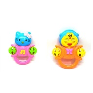 DORAEMON RATTLE/KITTY DORAEMON RATTLE TOY/ROUND KITTY DORAEMON BABY RATTLE TOY/KITTY Baby Rattles To