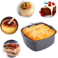 【Flash sale】 Non- Cake Baking Tray Basket Airfryer For Baking Dish Pan Air Fryer Kitchen Air Fryer Accessories Baking Basket