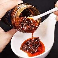 【包邮】Good luck many beef sauce 218g bottled bamboo shoot sauce mixed rice sauce spicy food Sichuan sp