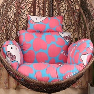 ST-🚤Hanging Basket Rattan Chair Cushion Swing Bird's Nest Removable and Washable Cushion Back Cushion Glider round Cushi