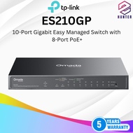 TP-Link ES210GP Omada 10-Port Gigabit Easy Managed Switch with 8-Port PoE+