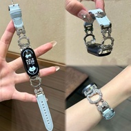 现货/米奇蝴蝶结钻拼高级感表带适用于小米8/9手环34表带wra