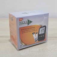 เครื่องวัดน้ำตาล Next Health แผ่นตรวจน้ำตาล meter blood glucose