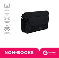 Messenger Bag Eversac Office Noir