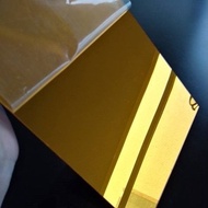 Akrilik Mirror Gold Lembaran 30x20cm | Akrilik Gold | Akrilik Lembaran