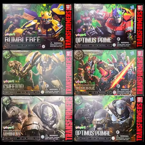 Transformation Toys AMK Series Action Figures BUMBLEBEE SCOURGE OP Cheetor Optimus Primal CHEETOR RH