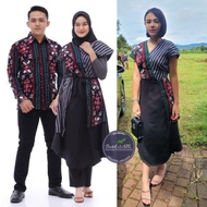 COUPLE DRESS ANDIEN ANDIN IKATAN CINTA AMANDA MANOPO BATIK KOMBINASI