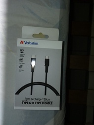 Verbatim Type C to Type C cable