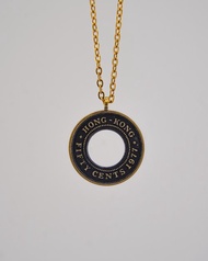 香港伍毫硬幣 中空頸鏈