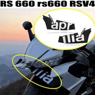 For RS660 spoiler accessories side wings side lower fairing RS 660 rs660 accessories motorcycle wing