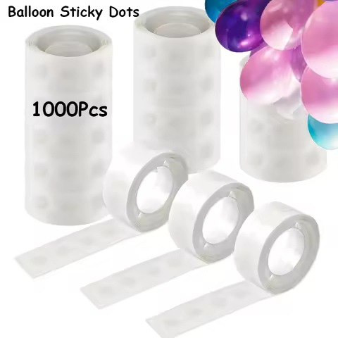 Balloons Glue Dots No-Residue Adhesive Sticky Points Double-Sided Tape Removable Clear for DIY Craft