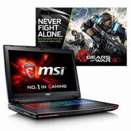 MSI Gaming GT72VR Big screen Laptop 17.3 inches # Ram 20GB # SSD 256GB# NVIDIA GTX1060 # Gaming Keyb
