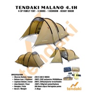 TENDA TENDAKI MALANO 4.1 FAMILY TENT MALANO 4.1H OUTDOOR HIKING FAMILY CLIMBERS CAPACITY 4 - 5 PEOPL