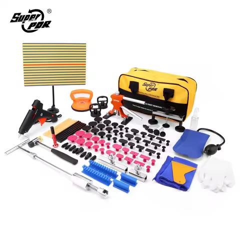 Super PDR Tools Paintless Dent Repair Kit Car Dent Removal Car Repair Dent DIY Hail Repair Tools