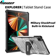 Tablet Case with built-in kickstand / Military ShockProof,With Apple Pen Slot,Air Pocket Corner,Full Protection / For iPad 10 2022 iPad 9 Air 4 Air 5,Pro 11'',12.9'' Mini 6 Case