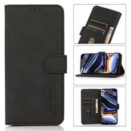 全城熱賣 - 適用於小米 紅米 Note 12 Pro 5G China KHAZNEH 絨皮紋手機皮套（黑色）