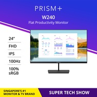 PRISM+ W240 | 24" IPS 100Hz Productivity Monitor Gaming Monitor [1920 x 1080]